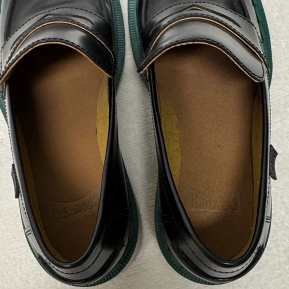 Camper Taylor 45mm Black Leather Loafers Size 37/US 7 - Picture 10 of 15